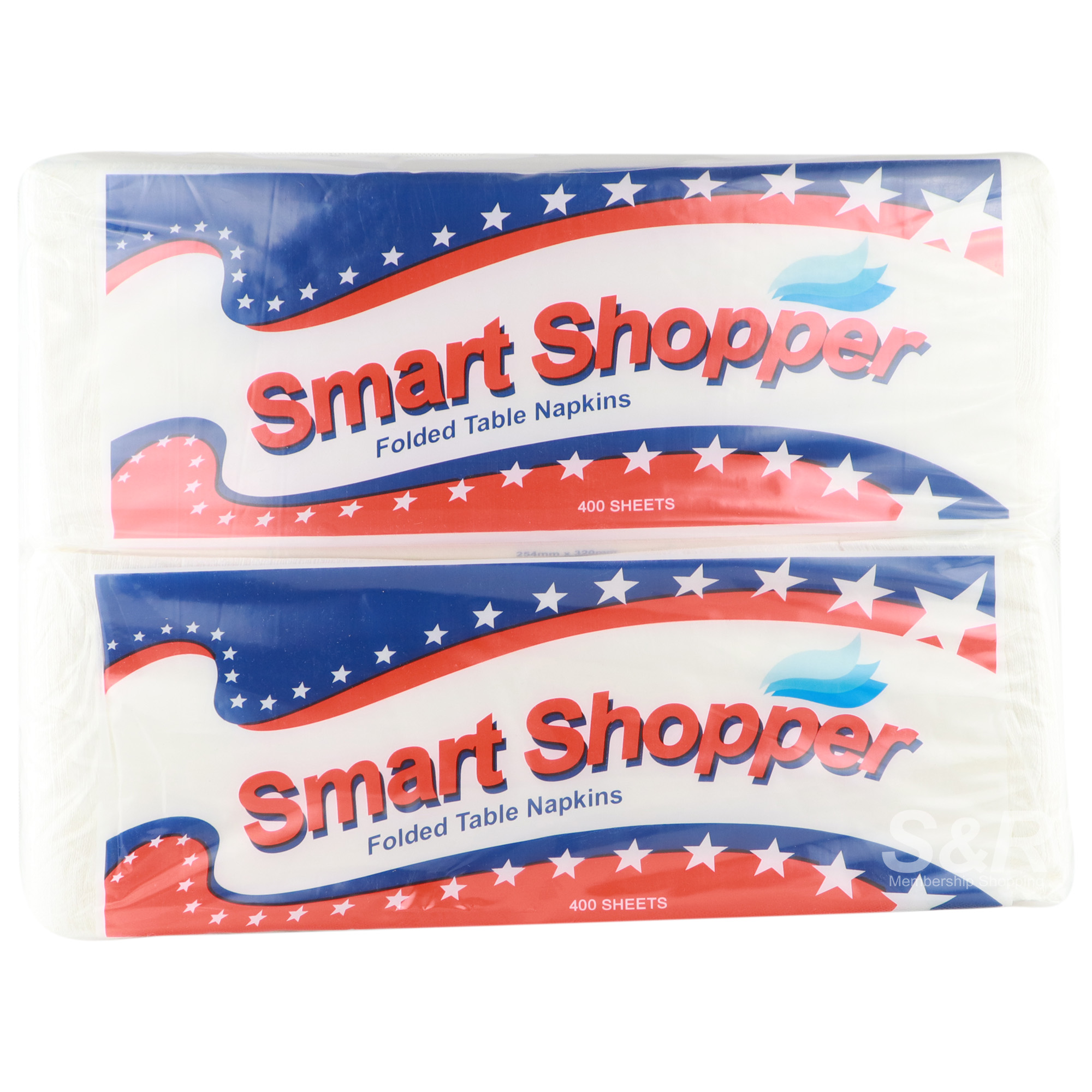 Smart Shopper Folded Table Napkins 2 packs